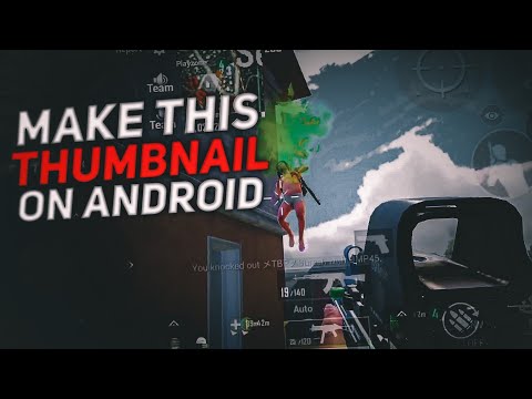 How To Make Unique Thumbnail For Pubg Montage | Pubg montage ke liye thumbnail kaise banaye?