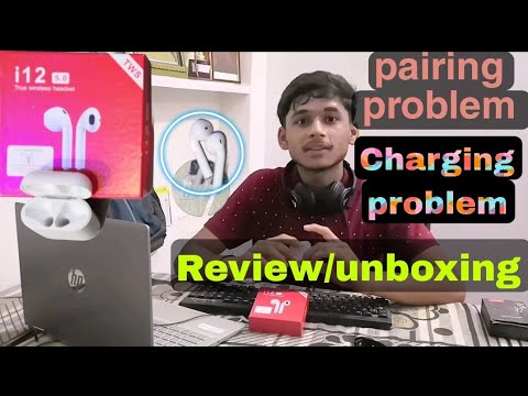 Charging , Connecting and pairing problem solve and how to use of tws i12 #viral #airpods #unboxing