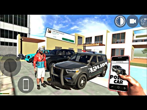 Driving Police CAR. Cheat Code given in the Description #gaming