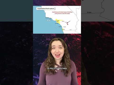 ShakeAlert system gets upgraded with GPS #shorts #earthquake