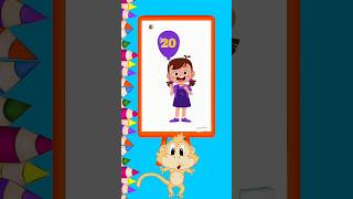 learn 1 to 20 counting #learning #kindergarten #staylittlechannel