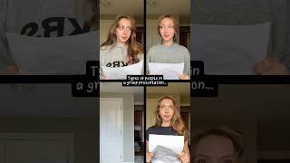 #pov Different types of people in a GROUP presentation…