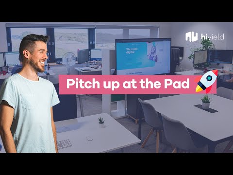 Founder Matt Ville Pitches up at the Pad | Software Cornwall and Falmouth Launchpad event | hiyield