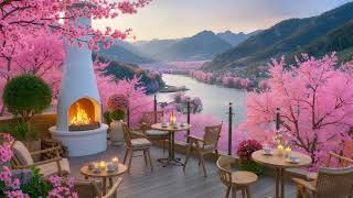 Soft Spring Jazz Café - Cozy Coffee Shop Ambience For Work, Study - Positive Morning Jazz Music