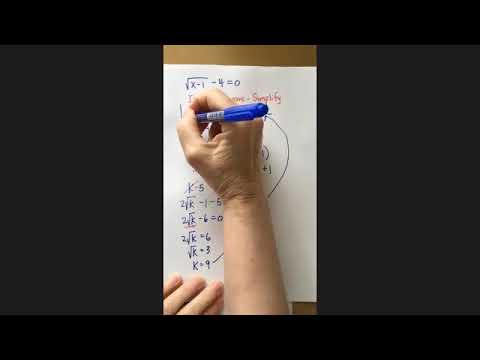 Algebra 2 Lesson 77.B "Multiple Radicals" - Concept