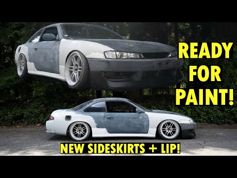 THE S14 IS READY FOR PAINT!