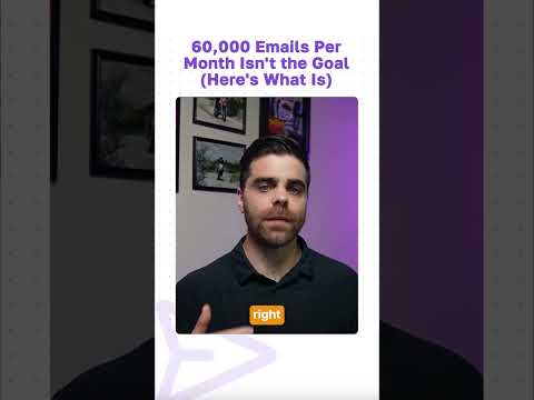 60,000 Emails Per Month Isn't the Goal (Here's What Is)