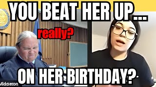Judge Middleton Is Not Surprised By Woman's Behavior!!