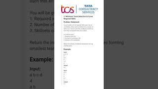 recent tcs nqt Coding question 2025 - must solve