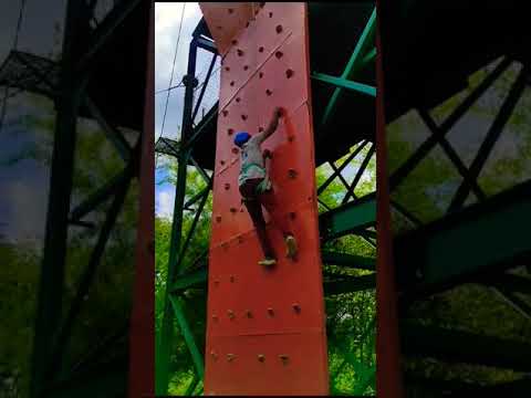 Climbing🧗‍♂️#climbing #rockclimbing #outbound #bangalore #karnataka #enjoy #happiness #moments