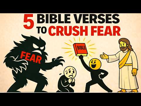 5 Scriptures That Destroy Fear and Anxiety | Biblical Truth