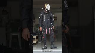 "ShadowStrike: Cyber Ninja Techwear | Unleash Your Inner Cybernetic Assassin!"