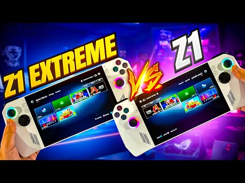 Decoding ASUS ROG ALLY: Z1 vs. Z1 Extreme Differences Revealed