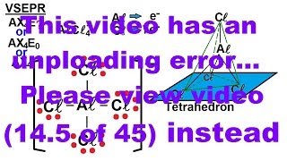 Chemistry - Molecular Structure (14 of 45)  Basic Shapes - Predict the Shape of AlCl4(-).