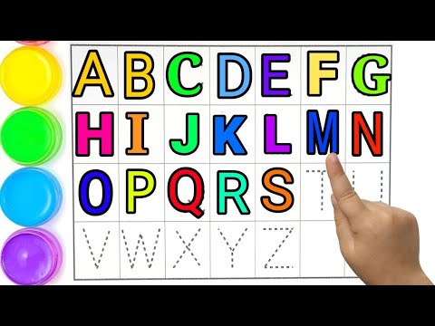 Learn ABCD Alphabets and numbers counting 123.Shapes for kids and Toddlers.ABC English for Kids.