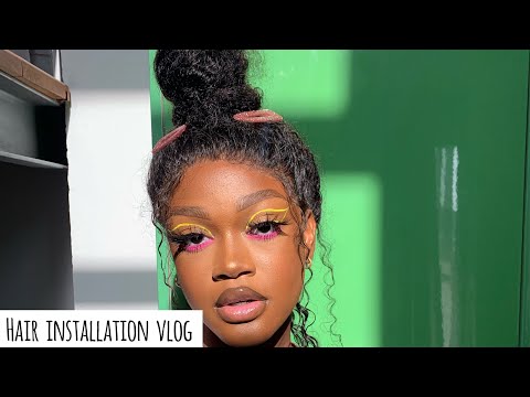 HAIR INSTALLATION VLOG ft Beautyforeverhair