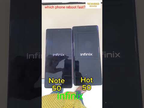 Infinix Hot 50 vs infinix note 50 quick boot up comparison! Must watch result will shock you 😱 !!