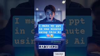 I make my ppt in 1 minute using this Ai hack🤯🧠|#shorts