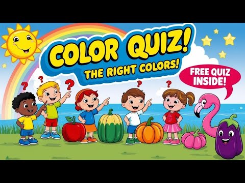 Quiz Time | Colour Quiz for Kids | Colour Test for kids | Kids Quiz Win Win