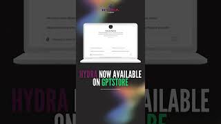 Hydra now available on ChatGPT! #aimusic #aiart #chatgpt #gptstore