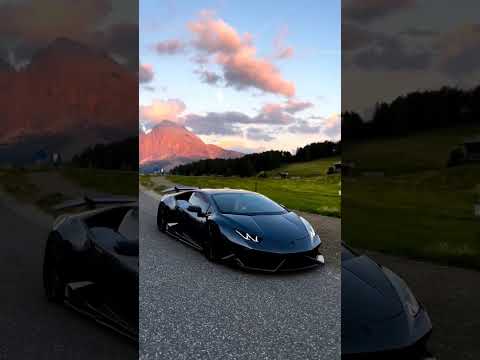 Nothing is better than looking at your girl driving a Lambo in a beautiful view like this!