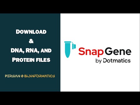 آموزش کار با نرم افزار اسنپ جین 1 - دانلود نرم افزار و بررسی ساختار های مختلف (Snapgene tutorial)