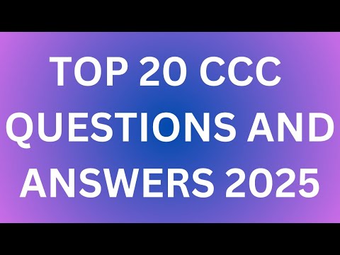 CCC Previous Year  Question ❓ CCC Exam Question  Answers In Hindi ! Computer Question