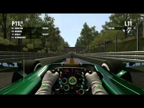 F1 2011 Monza  Practice
