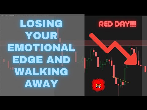 HOW TO STOP REVENGE TRADING! LOSING YOUR EMOTIONAL EDGE AND WALKING AWAY.