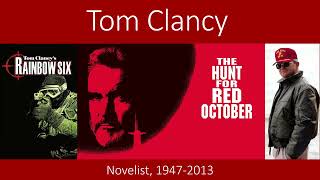 Tom Clancy, Novelist, 1947-2013