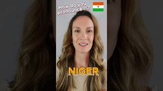 ⚡️How do you pronounce NIGER? 🇳🇪😁💬 #pronunciation #shorts #niger #learnenglish