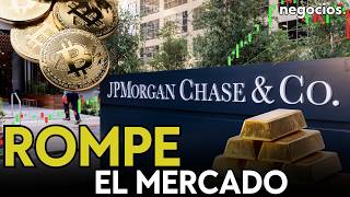 JP Morgan rompe el mercado: Bitcoin es ya "más atractivo" que el oro como refugio