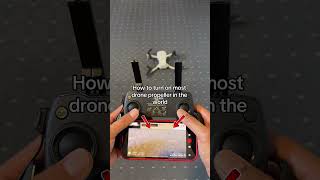 How to turn on most drones propeller in the world #dronepilot