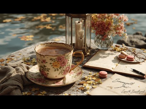 Jazz Autumn Vibes ~ Cozy Coffee Shop Relaxation