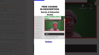 The Secrets Of Automate Income In This Free Course