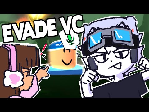 EVADE VC IS COOKED |  Roblox Evade VC Funny Moments