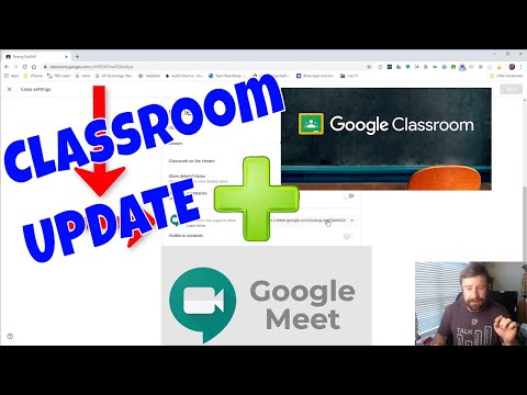 Google Meet and Google Classroom Integration | April 2020 Update