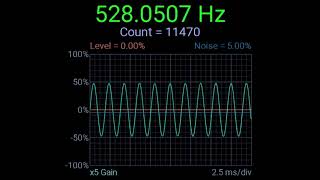 純粋 ソルフェジオ周波数 528Hz [No Music] 本物 / pure real solfeggio frequencies 528Hz