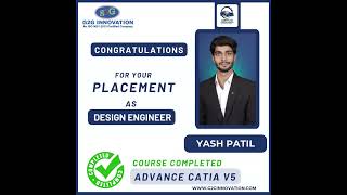 Placement  | Design Engineer | Yash Patil | Automotive Industry