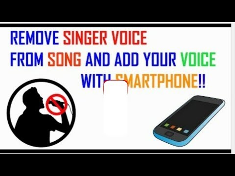 How to remove singer voice from mobile. Video by Decent Tv*