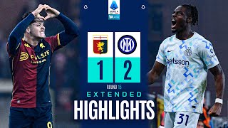 GENOA-INTER 1-2 | EXTENDED HIGHLIGHTS | SERIE A 2025/26