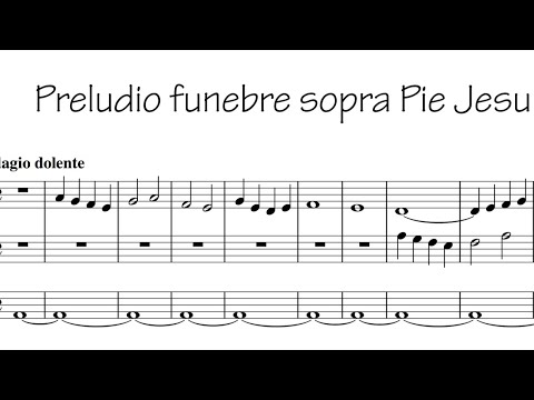 Preludio funebre sopra Pie Jesu - Carlotta Ferrari