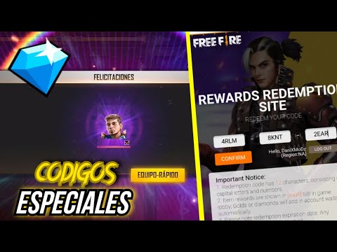 RÁPIDO!! NUEVOS CÓDIGOS *ESPECIALES* DE FREE FIRE HOY 10 DE DICIEMBRE 2020