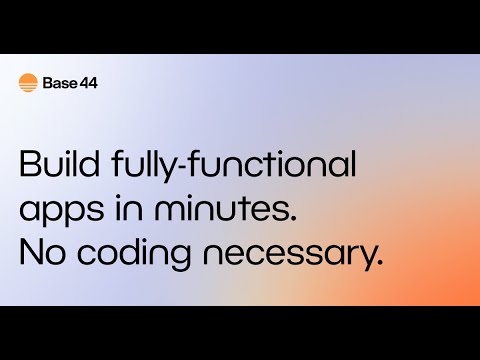 Base44 AI Explained: Build Apps with Just a Prompt!🤯 | No Code Needed!