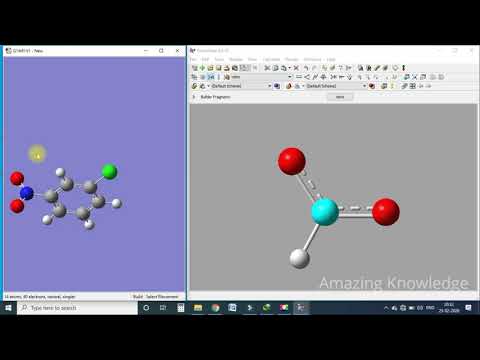 GaussView Tutorial (Drawing complex structure)