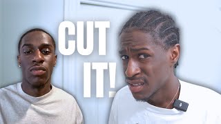 4 reasons you should CUT YOUR HAIR + how to take out cornrows