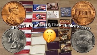 50 years worth of Mint sets and the surprises inside - Coin Collection