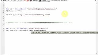 Automating web application with VBScript and without automation tool