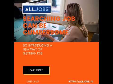 Introducing a new way of getting job.