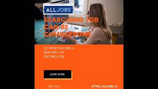 Introducing a new way of getting job.